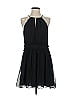 Joie 100% Polyester Solid Black Casual Dress Size S - photo 1
