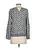 Lucky Brand Blue Long Sleeve Blouse Size XS - photo 2