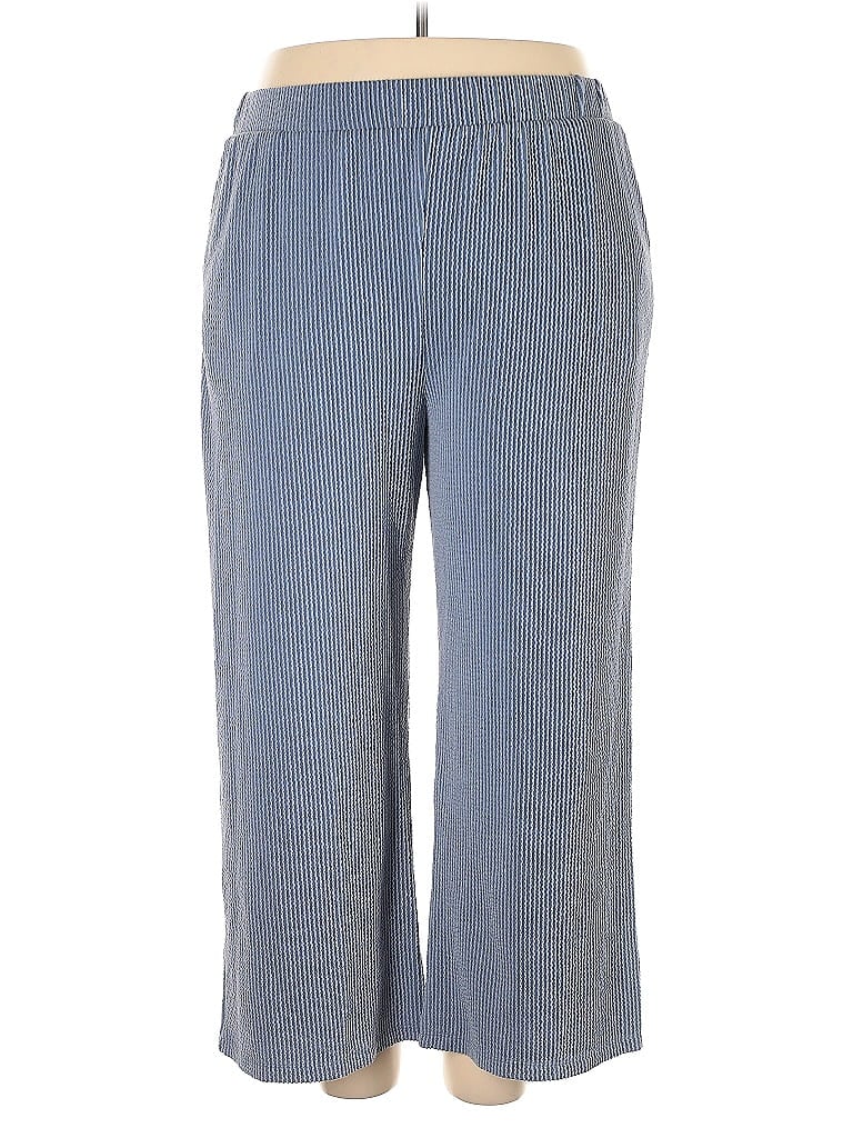Pre-owned Haute Fox Casual Pants In Blue