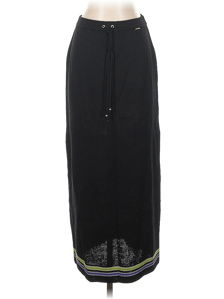 Click to view more detailed imagery on our partner's website Pre-owned St John Wool Skirt In Black