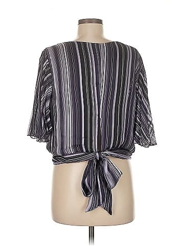 Soho JEANS NEW YORK & COMPANY 3/4 Sleeve Blouse (view 2)