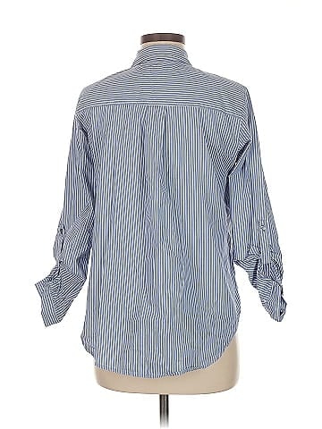 Pink Rose 3/4 Sleeve Button-Down Shirt (view 2)