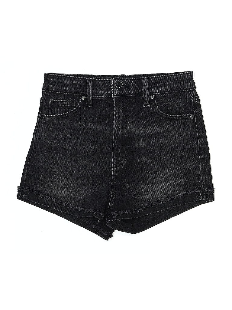 Pre-owned Kendall & Kylie Denim Shorts In Black