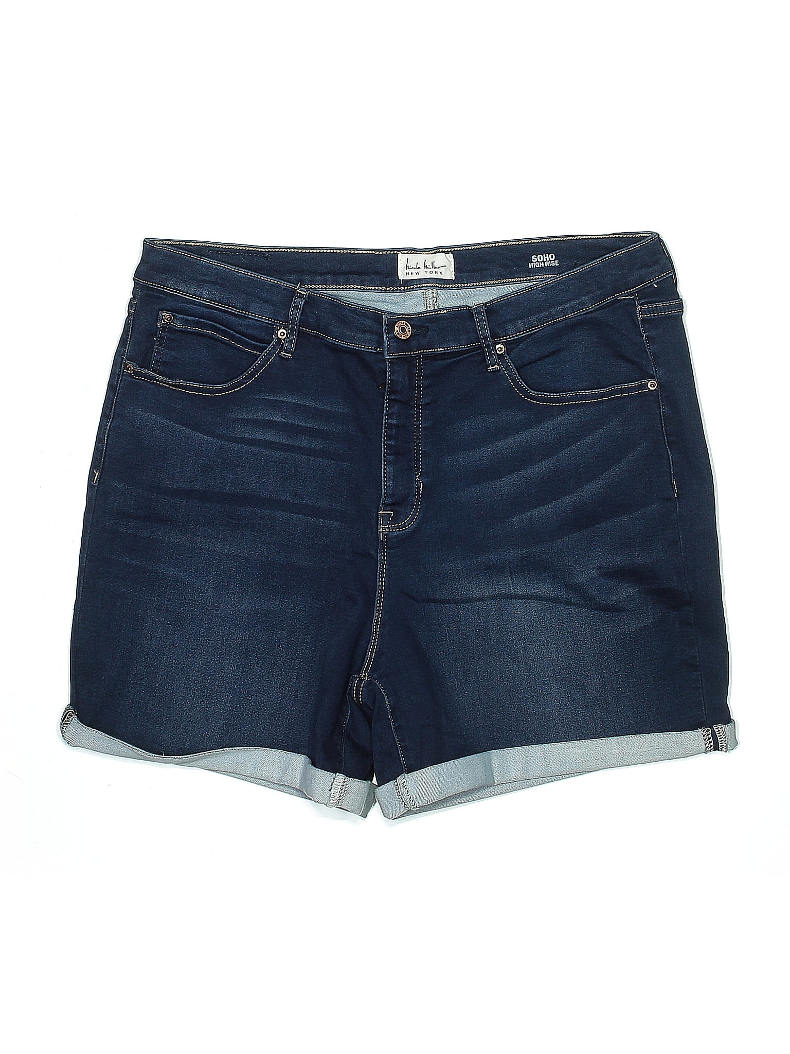 Denim Shorts Loft Plus Size Shorts Nicole Miller New York Plus