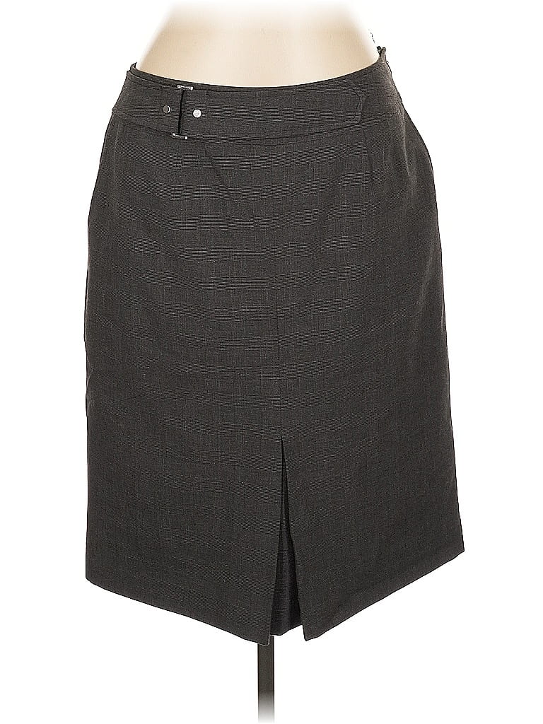 Pre-owned 212 Collection Formal Skirt In Gray