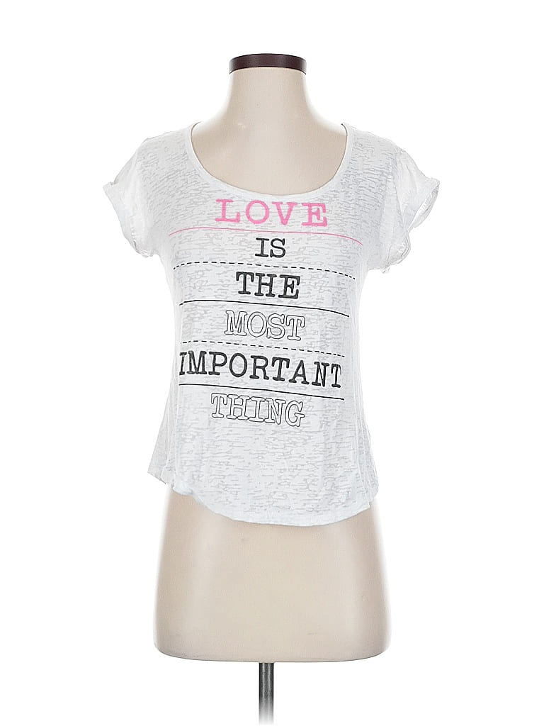 Pre-owned Belle Du Jour Short Sleeve T-shirt In Silver