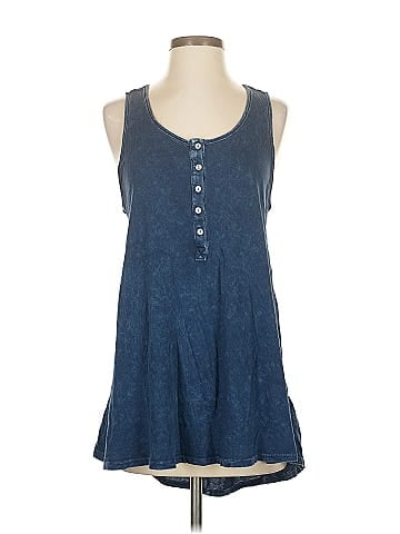 Eri + Ali Sleeveless Henley (view 1)