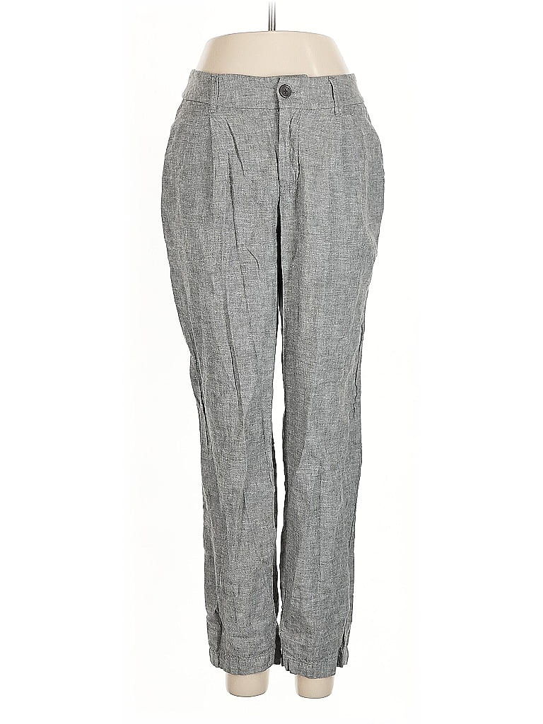 Pre-owned A New Day Linen Pants In Gray