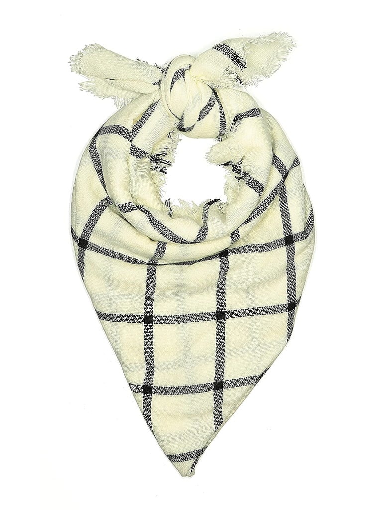 Pre-owned Assorted Brands Scarf In White