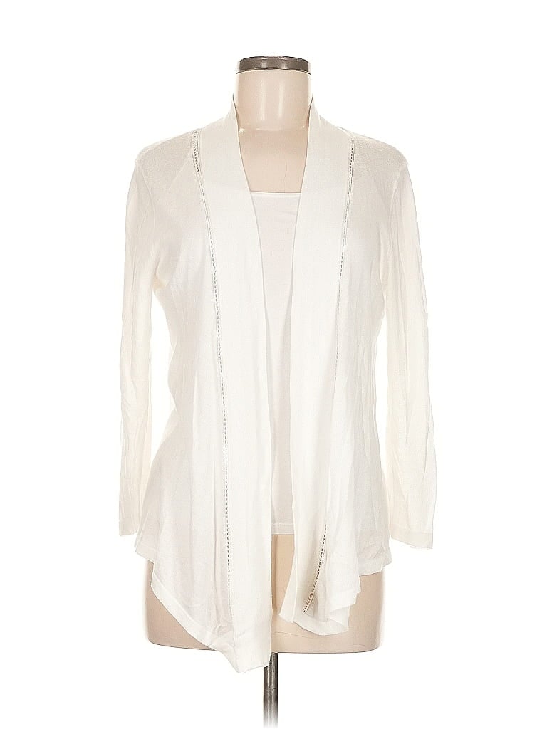 Pre-owned Ann Taylor Loft Outlet Kimono In White