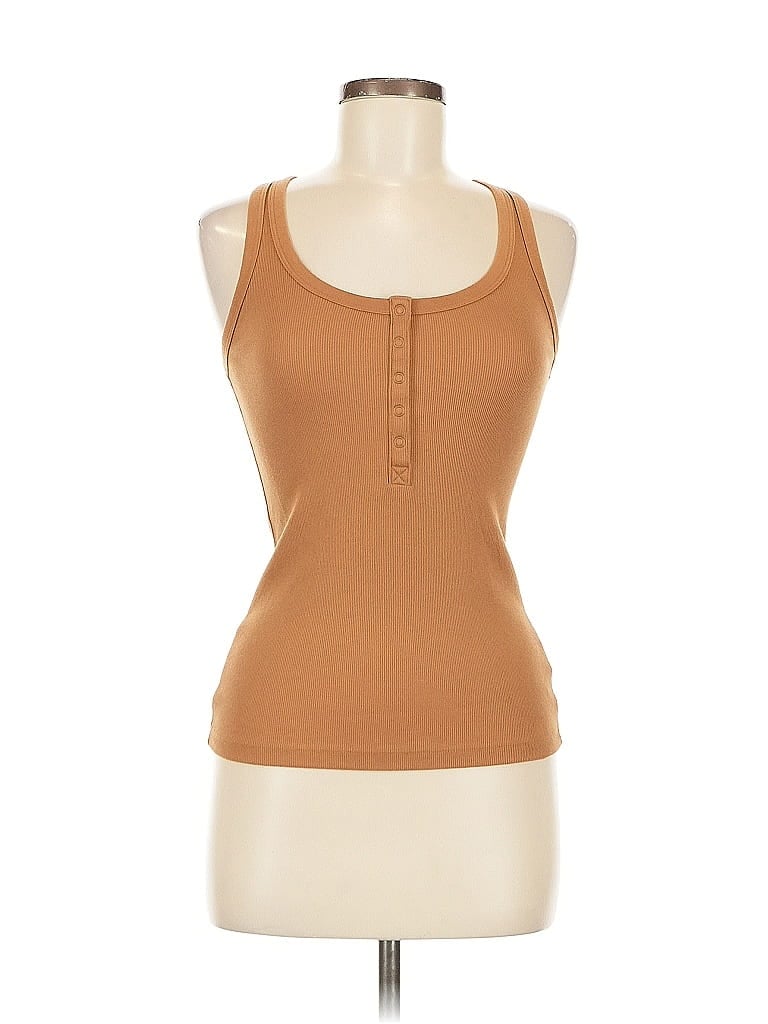 WILD FABLE Pre-owned Tank Top Brown Strapless Neckline Tops