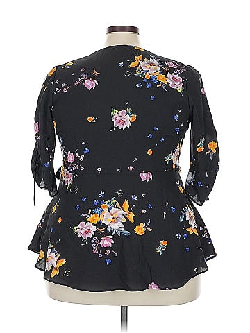 City Chic 3/4 Sleeve Blouse (view 2)