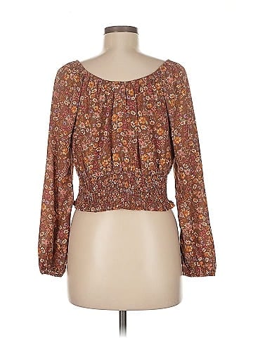 Pink Rose 3/4 Sleeve Blouse (view 2)