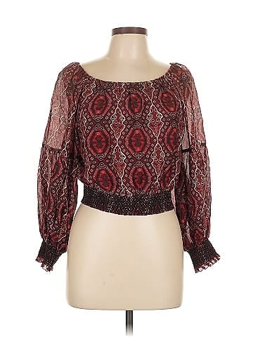Alice + Olivia Long Sleeve Blouse (view 1)