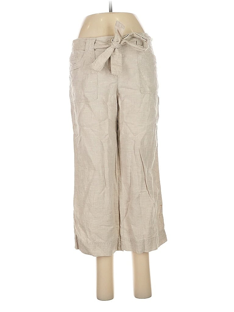 Click to view more detailed imagery on our partner's website Pre-owned Talbots Linen Pants In Brown