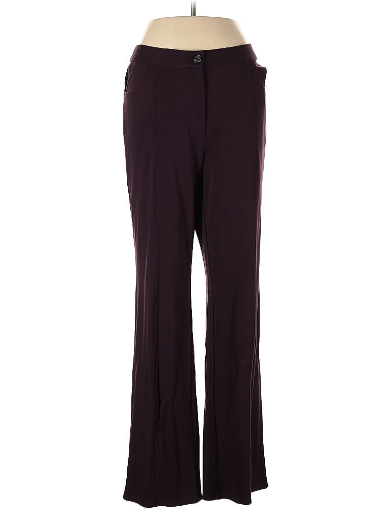 Click to view more detailed imagery on our partner's website Pre-owned Jjill Dress Pants In Burgundy