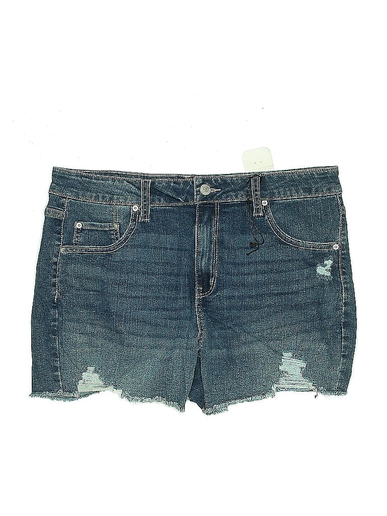 Pre-owned No Boundaries Denim Shorts In Blue