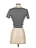 Unbranded Metallic Gray Short Sleeve T-Shirt Size XS - photo 2