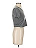 Unbranded Metallic Gray Short Sleeve T-Shirt Size XS - photo 4