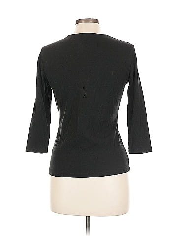 AK Anne Klein 3/4 Sleeve T-Shirt (view 2)