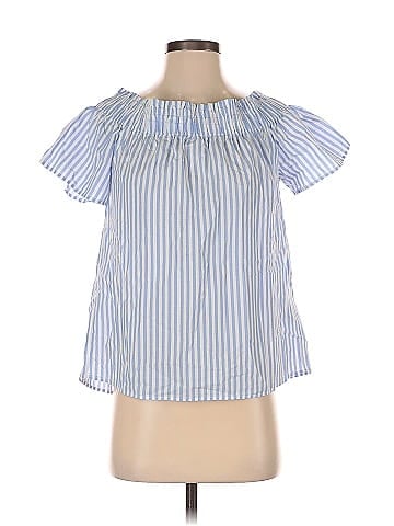 H&M L.O.G.G. Short Sleeve Blouse (view 1)