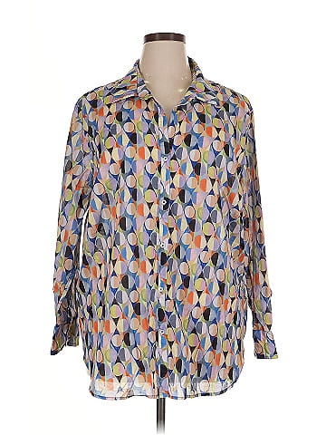 Nic + Zoe Long Sleeve Button-Down Shirt (view 1)