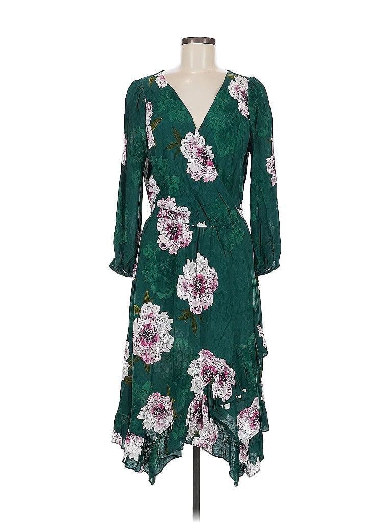 Pre-owned Plenty By Tracy Reese Cocktail Dress In Green