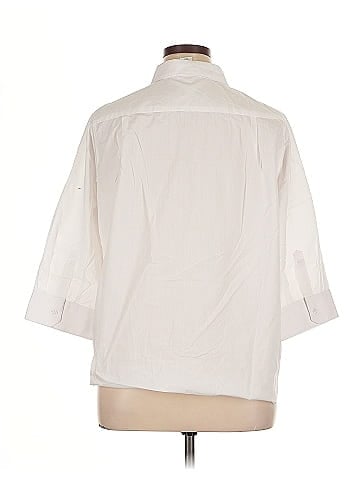 BFA Classics 3/4 Sleeve Button-Down Shirt (view 2)