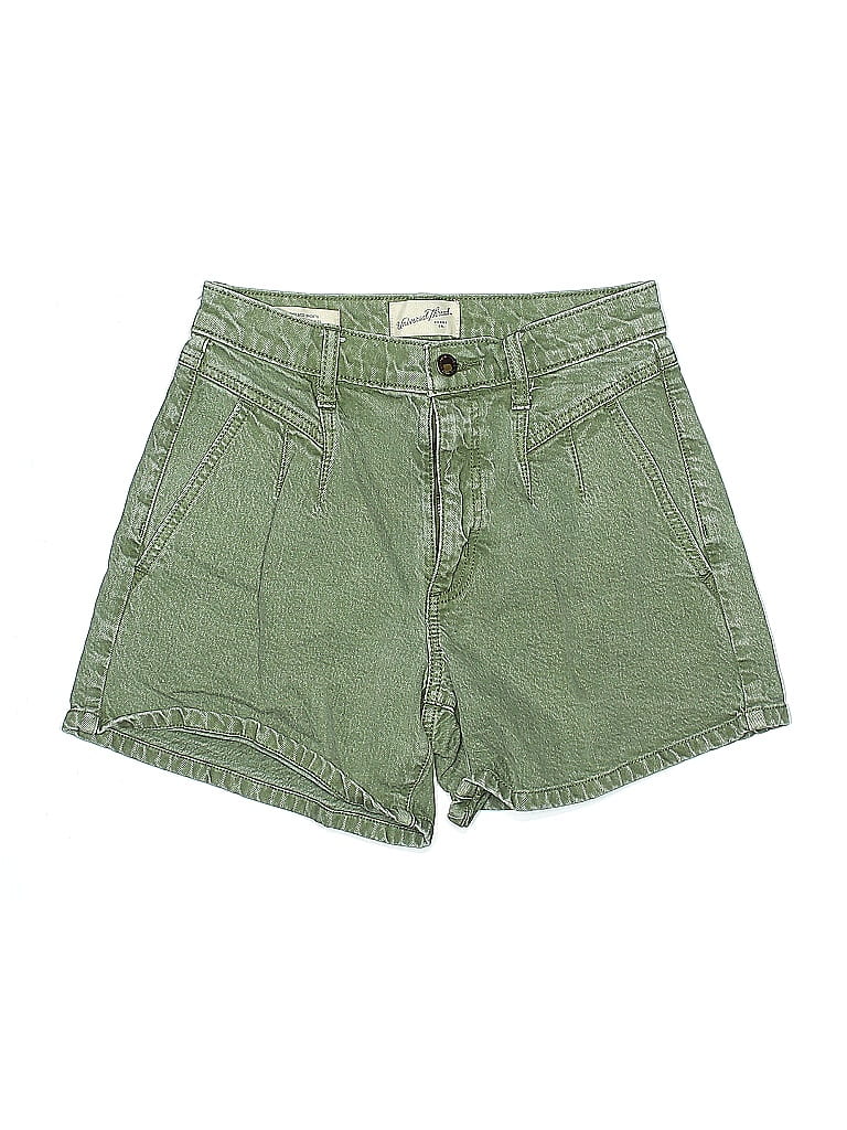 Pre-owned Universal Thread Denim Shorts In Green