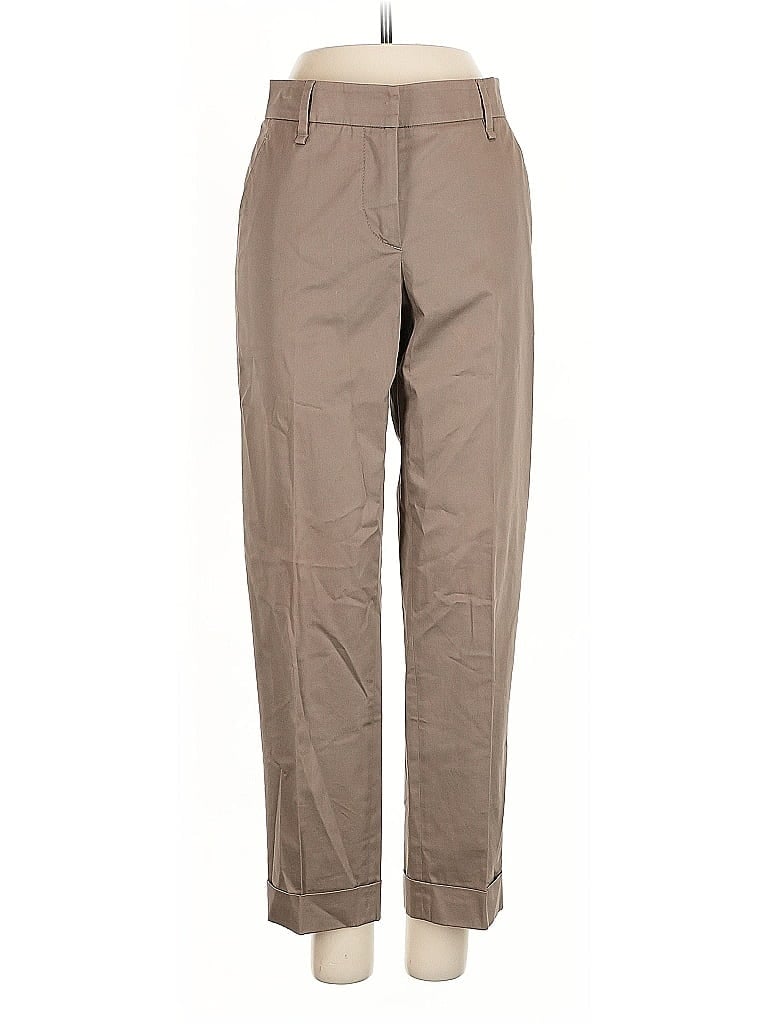 Pre-owned Gunex Khaki Pant In Brown