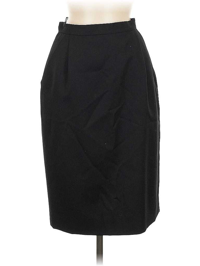 Pre-owned Assorted Brands Formal Skirt In Black