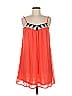Theme 100% Polyester Orange Sleeveless Blouse Size M - photo 1