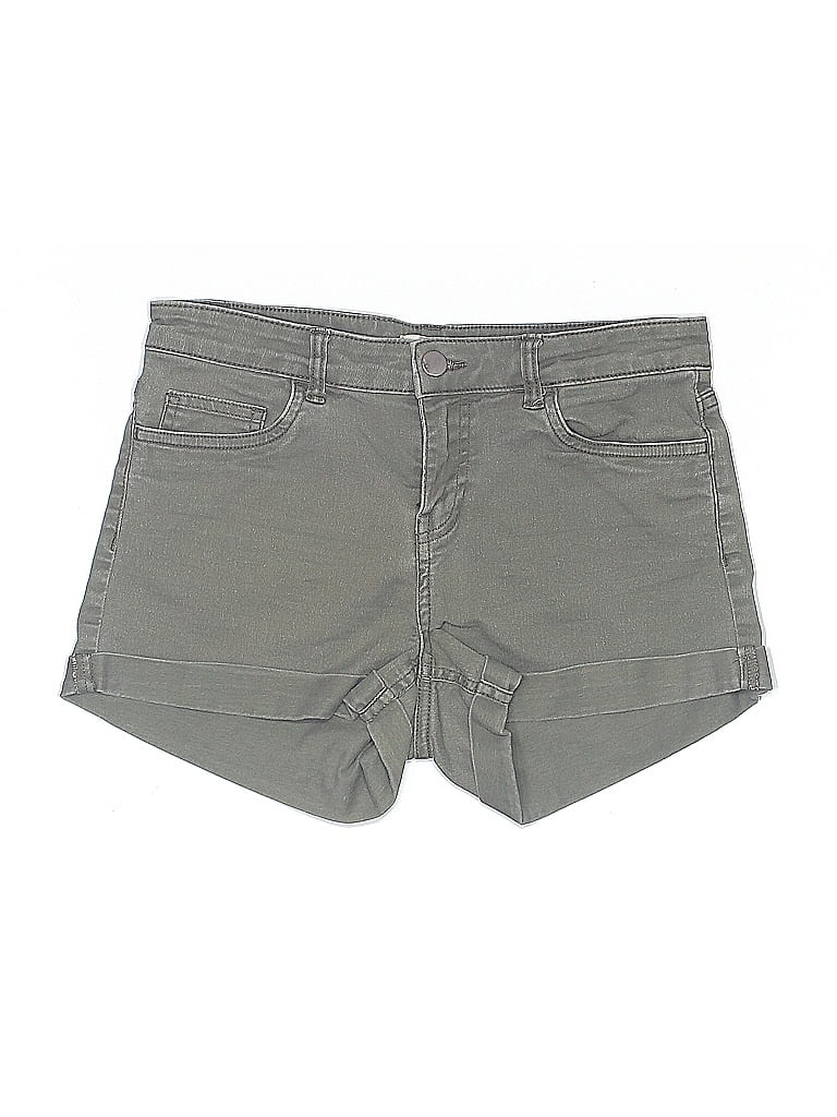 Pre-owned H&m Khaki Shorts In Gray