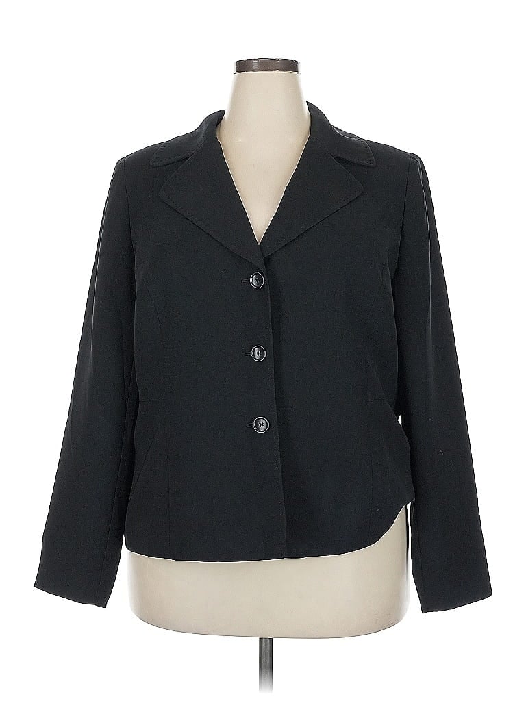 Pre-owned Kate Hill Blazer Jacket In Black