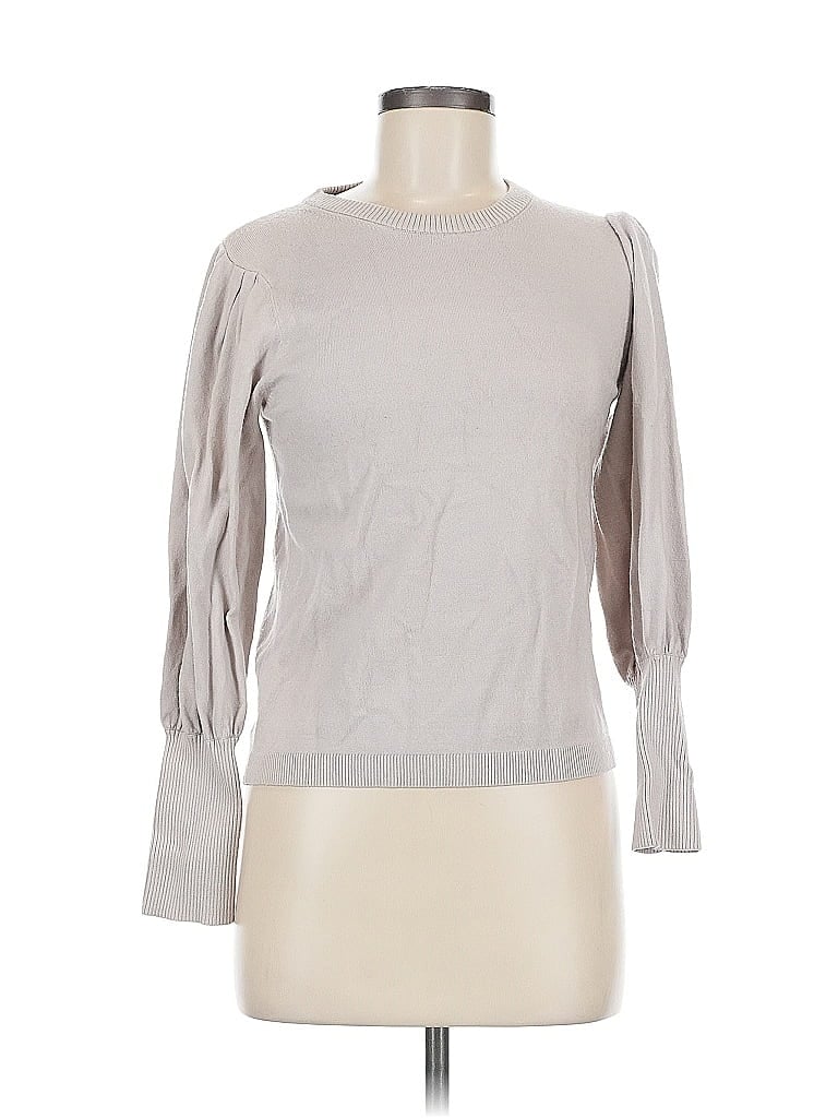 Pre-owned M Magaschoni Pullover Sweater In Brown