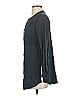 J.Jill 100% Rayon Gray Blue 3/4 Sleeve Button-Down Shirt Size XS - photo 5