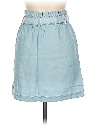 Nicole Miller New York Denim Skirt (view 2)
