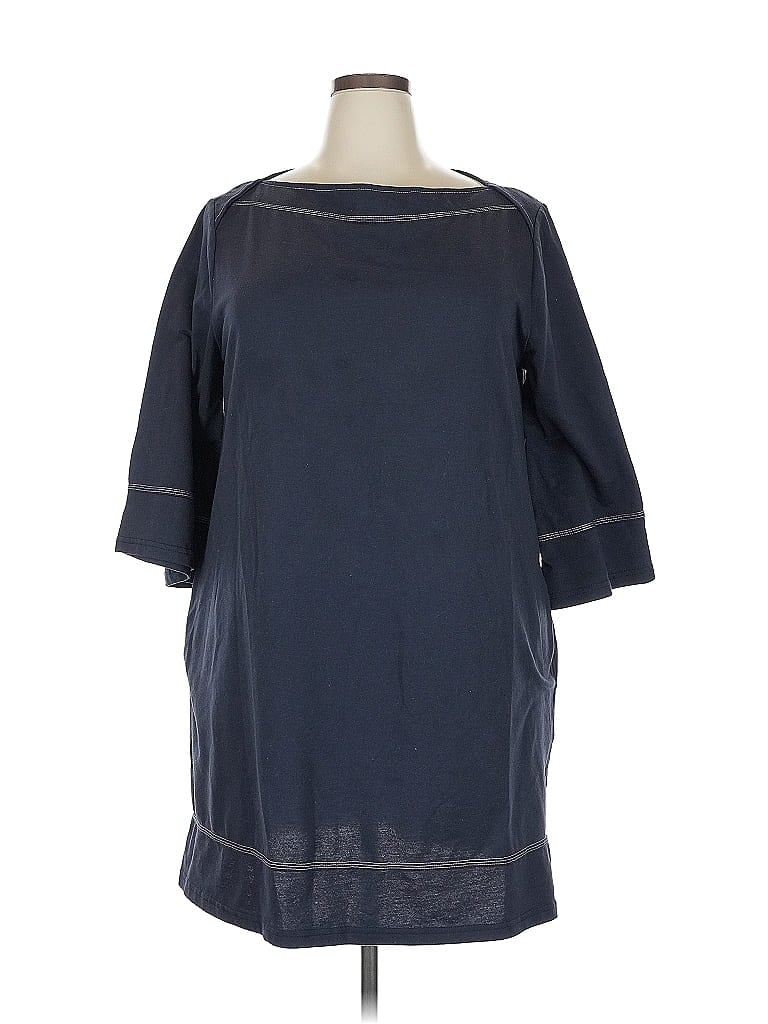 Pre-owned Suzanne Betro Casual Dress In Blue