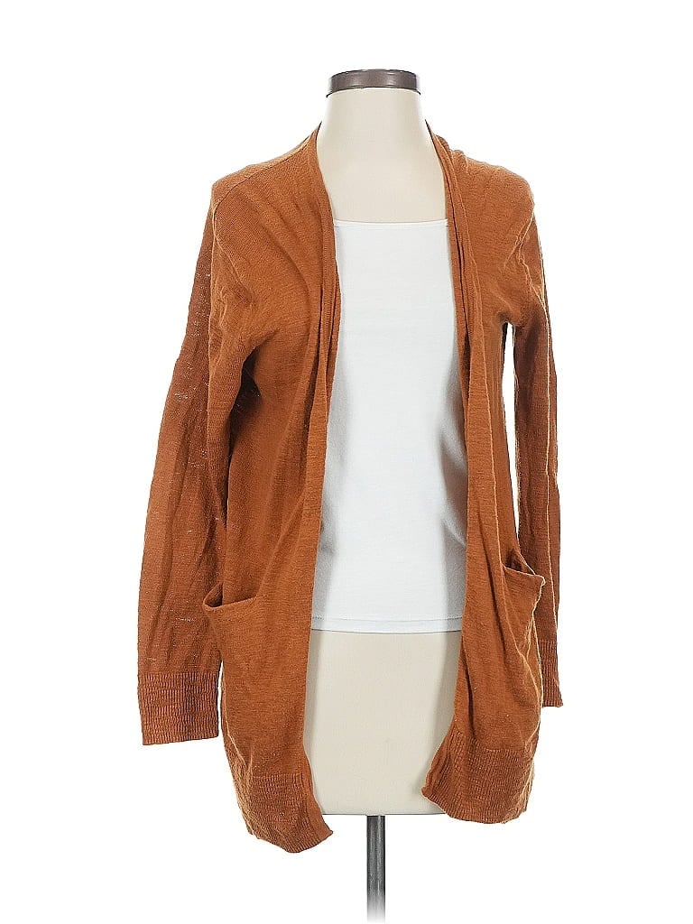 Pre-owned Madewell Cardigan Sweater In Brown