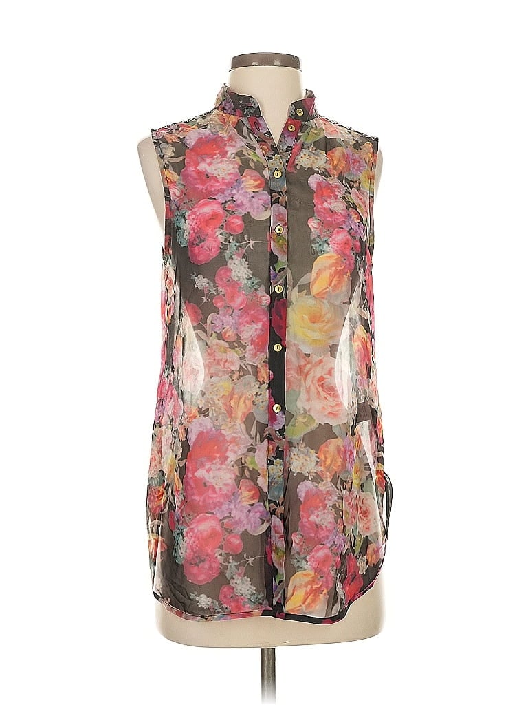 Pre-owned Others Follow Sleeveless Blouse In Pink