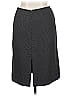 Tahari Solid Gray Casual Skirt Size 14 (petite) - photo 2