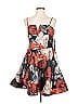 Trixxi 100% Polyester Floral Red Cocktail Dress Size 13 - photo 1