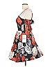 Trixxi 100% Polyester Floral Red Cocktail Dress Size 13 - photo 5