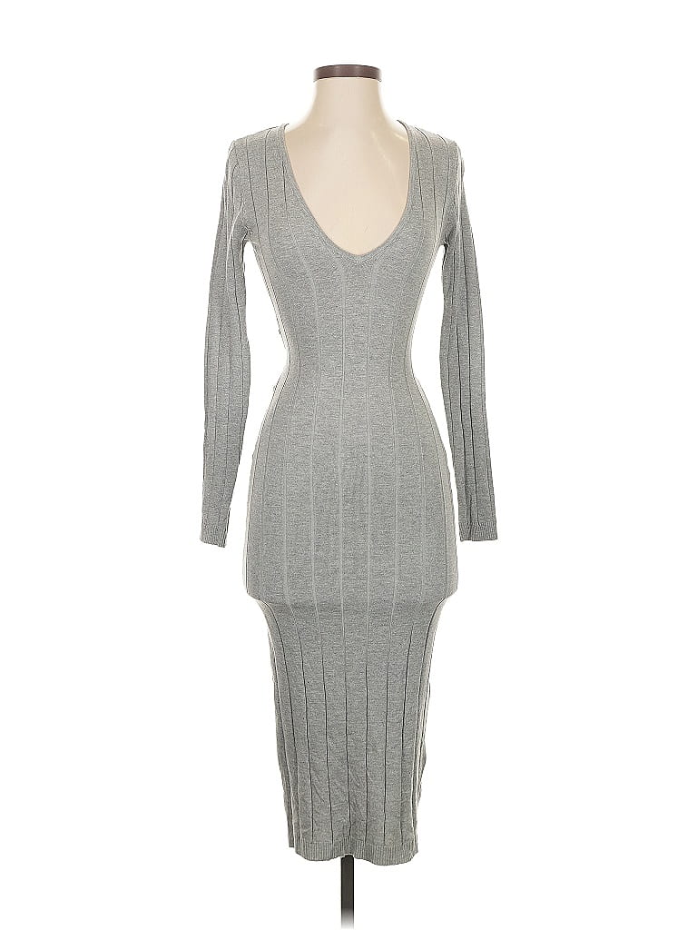 Pre-owned Fashion Nova Cocktail Dress In Gray