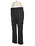 Wit & Wisdom Plaid Gray Dress Pants Size 8 - photo 1