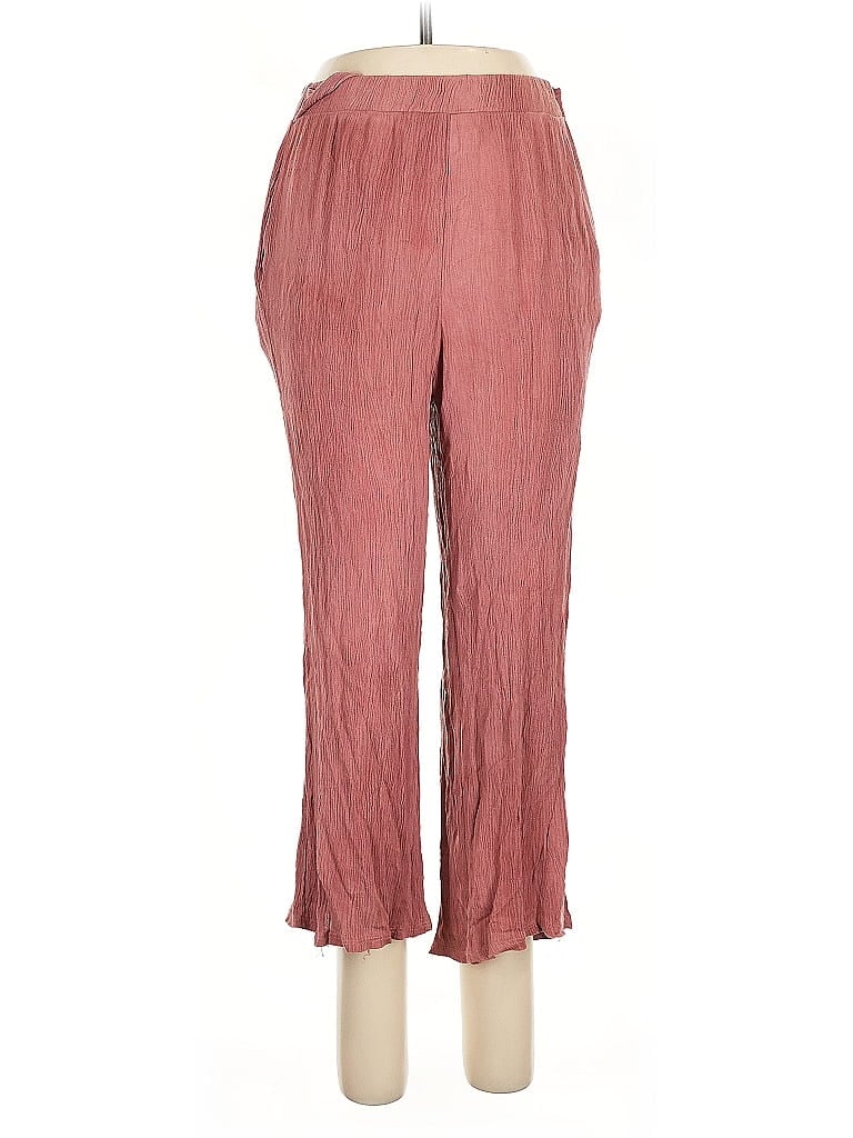 Pre-owned Blu Pepper Casual Pants In Pink