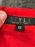 Style Red Cocktail Dress Size 12 - photo 6
