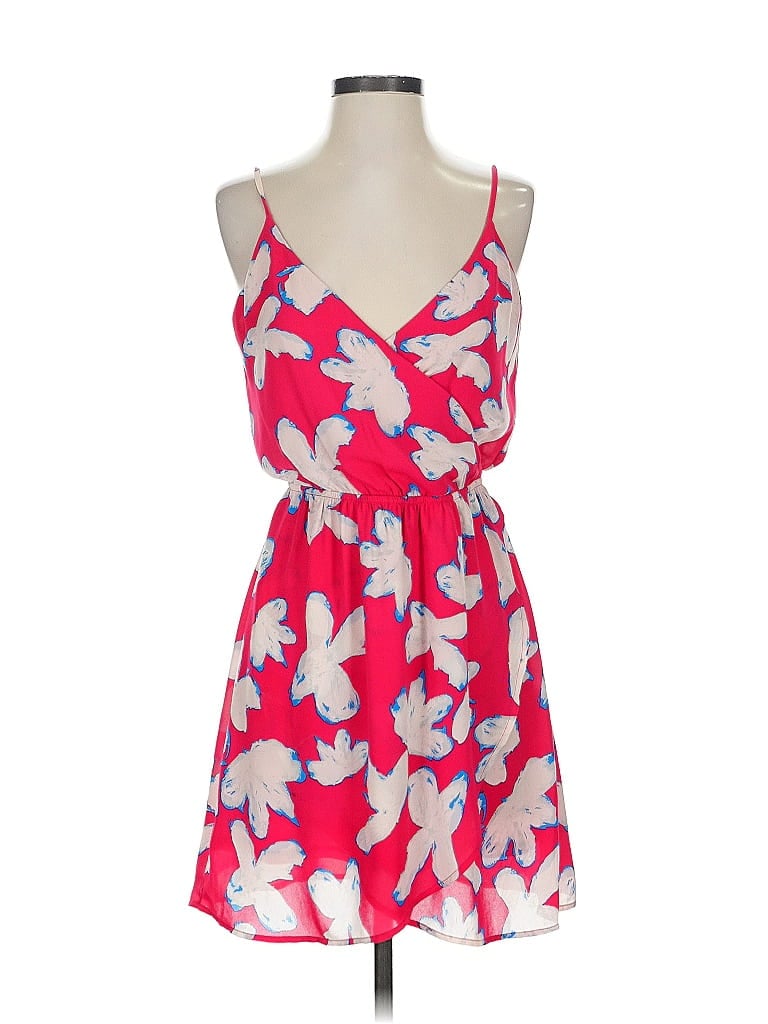 Pre-owned Lush Casual Dress In Red