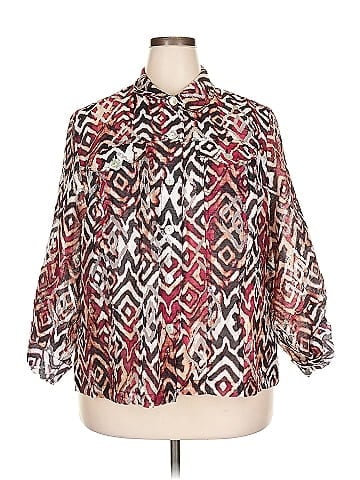 Ruby Rd. 3/4 Sleeve Blouse (view 1)