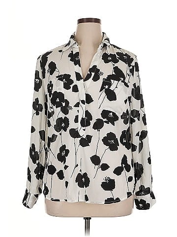 7th Avenue Design Studio New York & Company Long Sleeve Blouse (view 1)